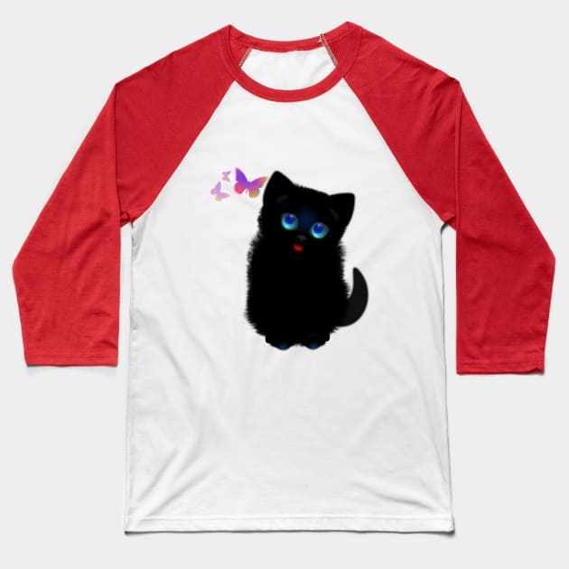 Cat kit # 25. Baseball T-Shirt by Beta Volantis